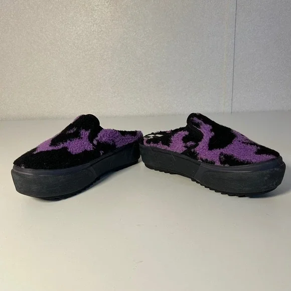VANS x IreneIsGood Slip-On Women's Stacked Platform US W 7.5 M 6 camo cowprint - Picture 5 of 8